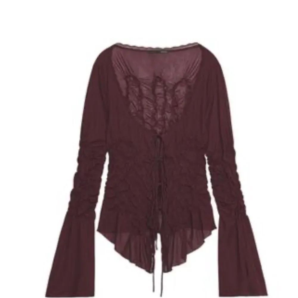 Zara ruched tie